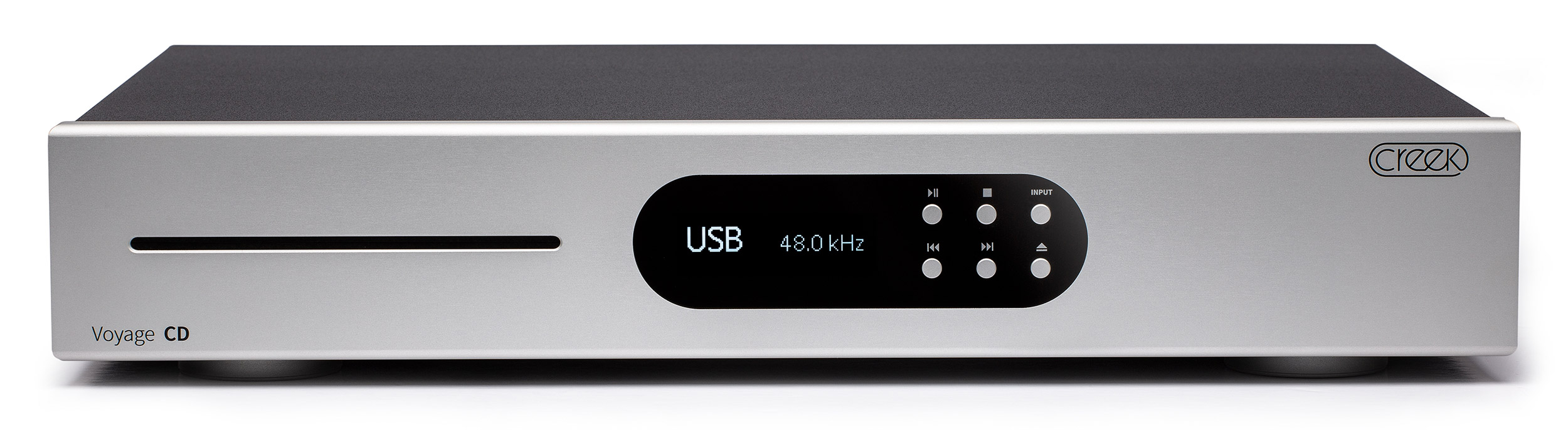Creek Audio – Voyage CD player in Silver Creek Audio - Voyage CD player in Silver