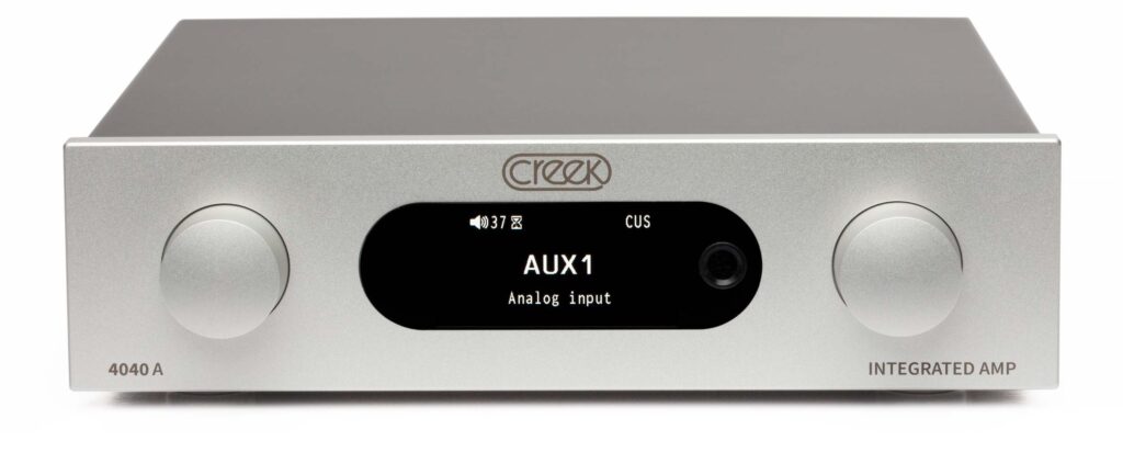 The 4040 A Integrated Amplifier Front View