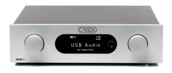 Creek Audio's 4040A Integrated Amplifier with Silver Front Panel